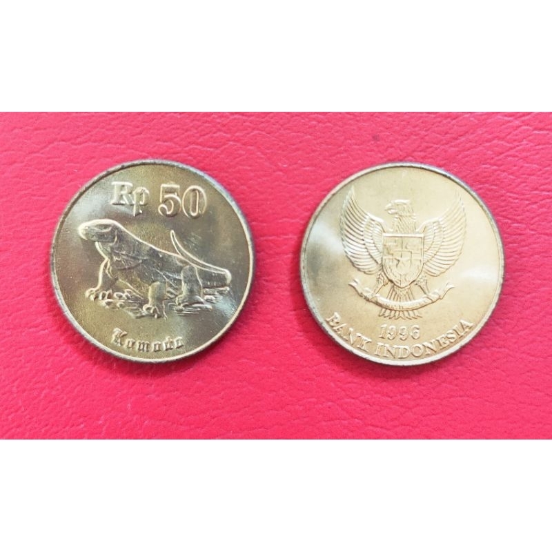 Koin 50 Rupiah Komodo
