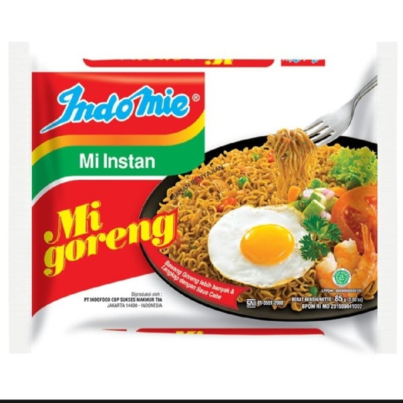 

Indomie Mie Goreng 1 pcs 85gr