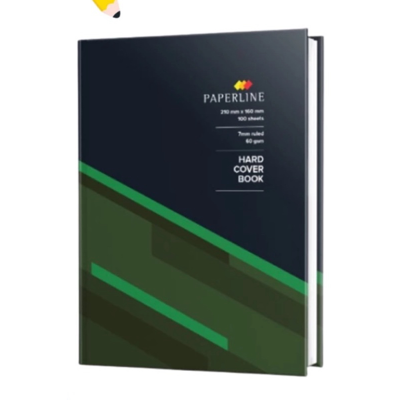 

buku hard cover quarto isi 100 paperline /buku quarto paperline isi 100