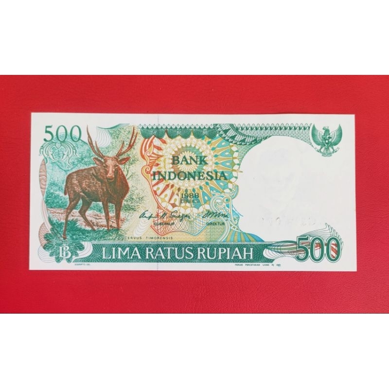 500 Rupiah Menjangan