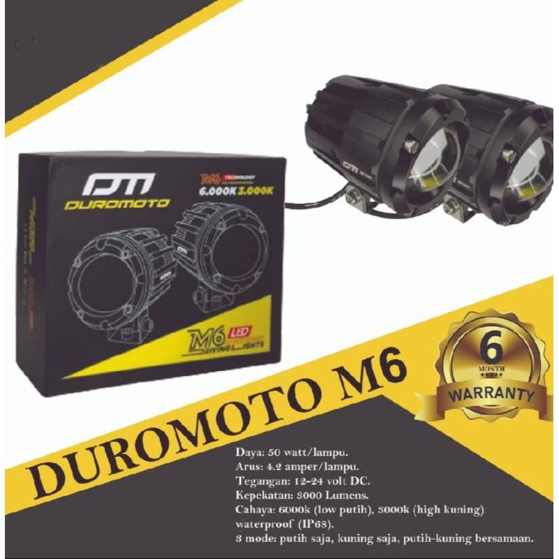 Lampu Duromoto M6