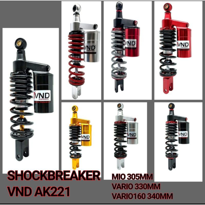 Shock Tabung VND AK 221 B1 Tabung Atas Vario 125/Vario 150/Vario 160
