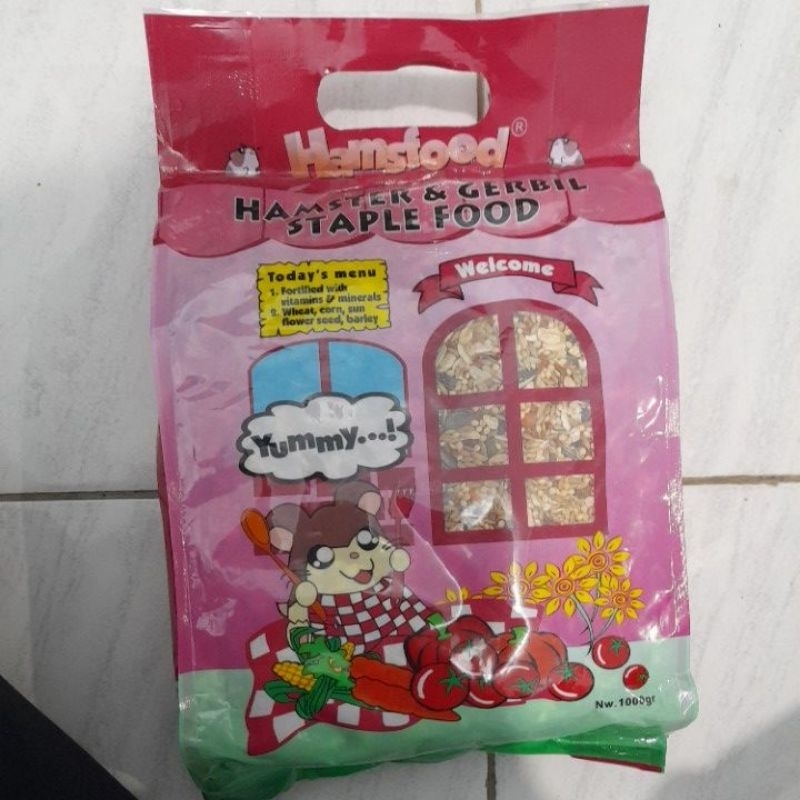 Hamsfood @1kg (MAKANAN HAMSTER)
