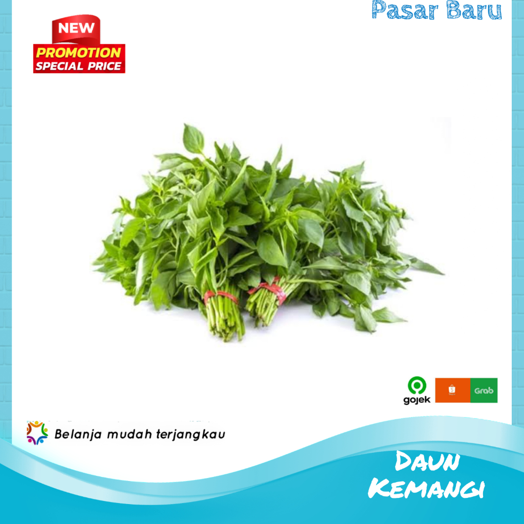 

Daun Kemangi / Cemangi • 1Ikat Kecil ✓ Murah | Pasar Baru Makassar