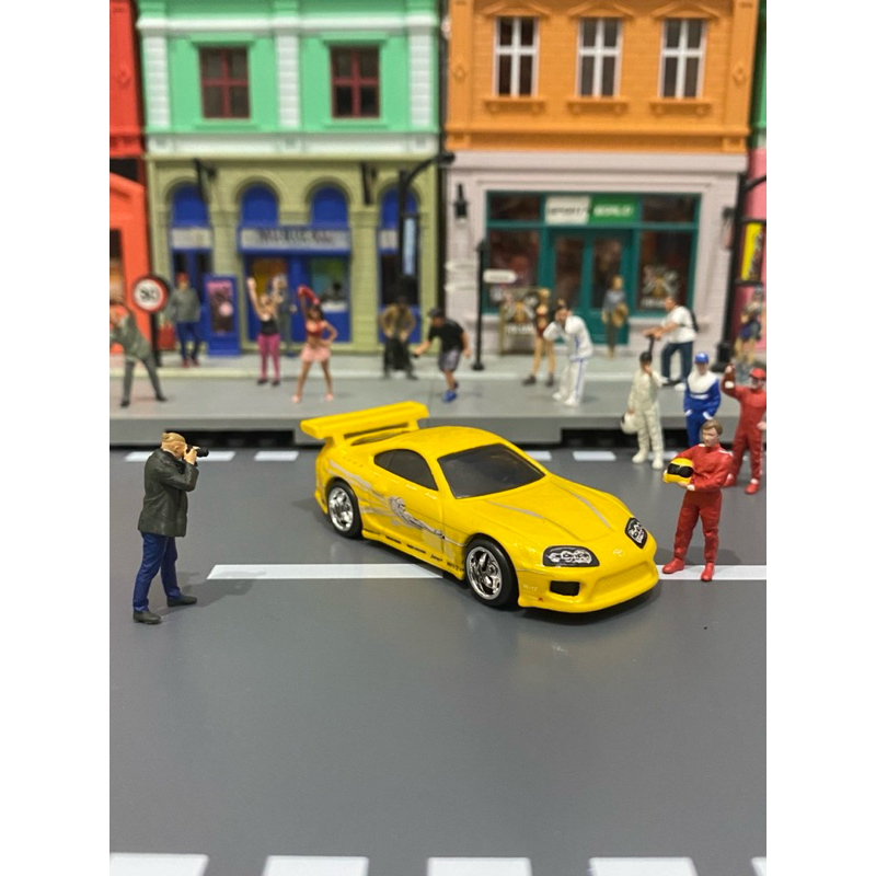 Hot Wheels Custom Ban Karet Toyota Supra Fast Furious Edition 7