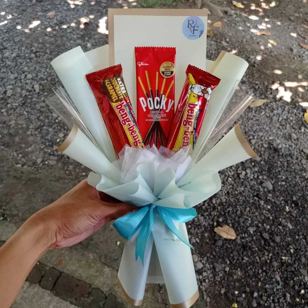 

Buket murah banget buket snack ukuran sedang