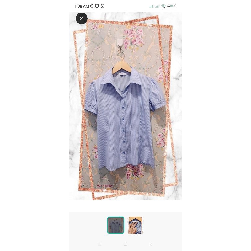 Kemeja Valino Donna Preloved