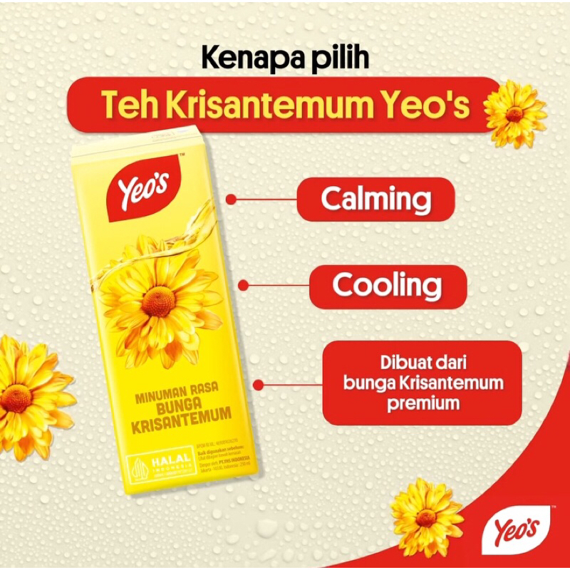 

yeos krisanthemum UHT 250 ml ( chrysanthemum ) 1 pcs