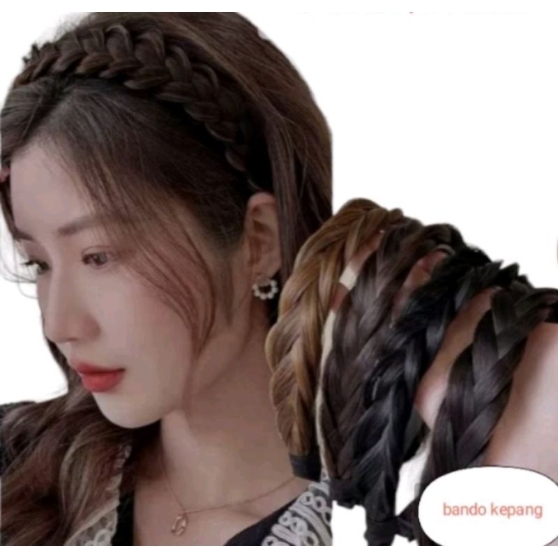 bando kepang rambut modern/bando kepang korea