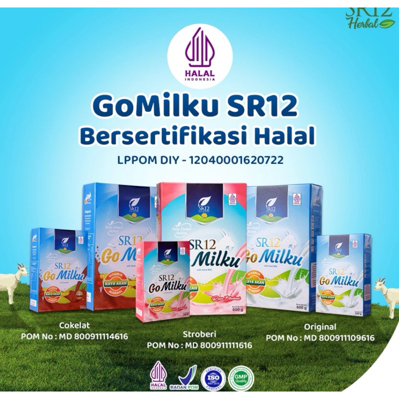 

Susu Gomilku SR12 susu kambing etawa
