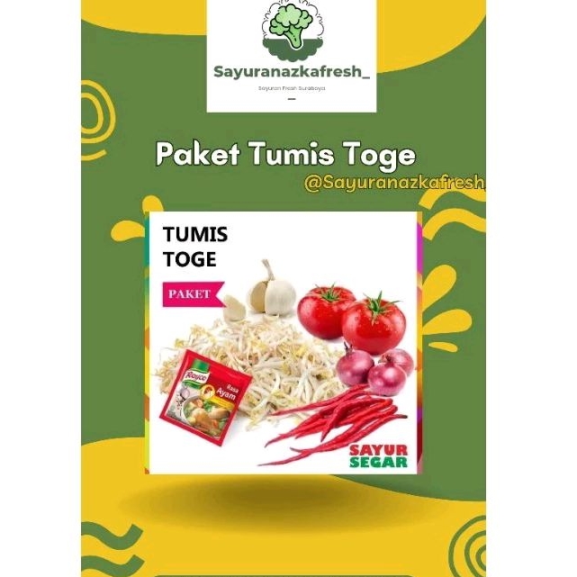 

Paket Tumis Toge