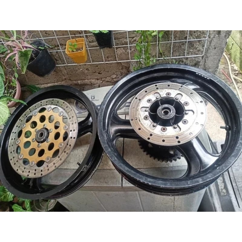 Velg aprilia aprillia rs 125 s125 pelek racing palang original ori cocok bahan custom cb gl Tiger th