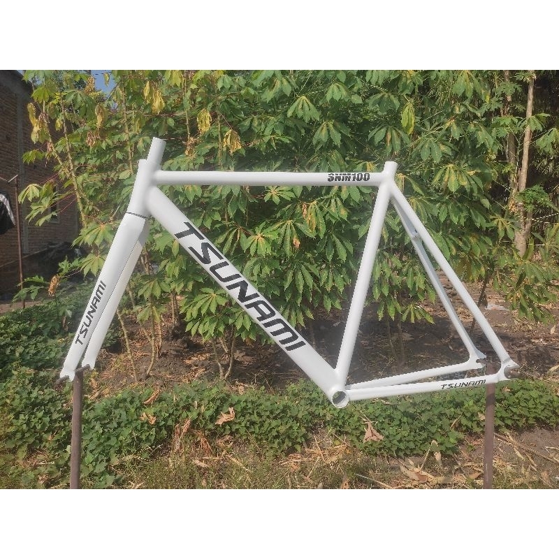 frameset custom tsunami putih