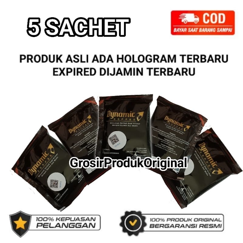 

New Kopi Dynamic Original 5 saset Kopi Dinamik