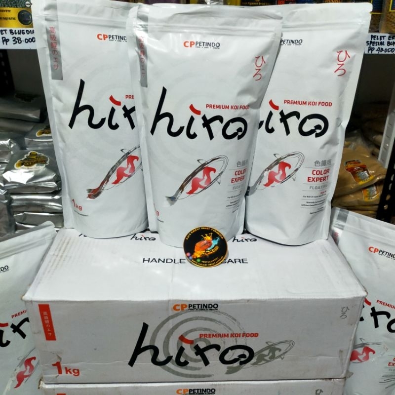 Pelet HIRO COLOR EXPERT Pakan Ikan Koi Pellet HIRO COLOR EXPERT Pakan Ikan Koi CPPETINDO