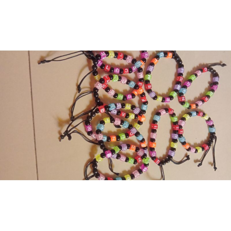 GELANG HURUF ABJAD ACAK