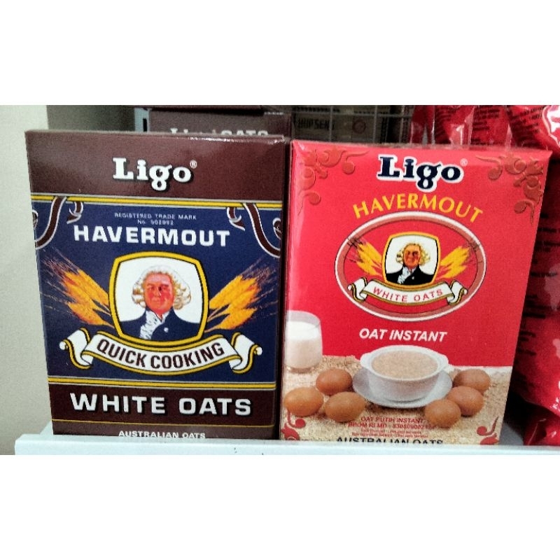 

Ligo Havermout / Instan Oatmeal / Sereal / Cereal / Oat Putih / White Oat / Australian Oats / Havermut