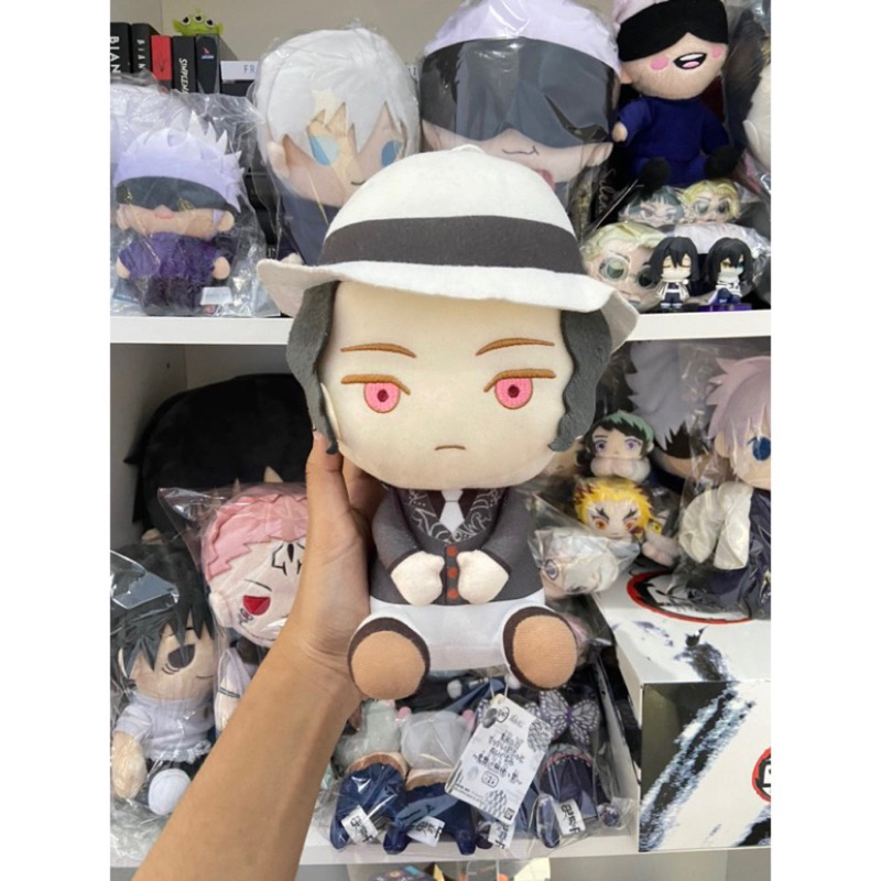 Big Poffuto Plush Muzan Kibutsuji Kimetsu No Yaiba Official Demon Slayer