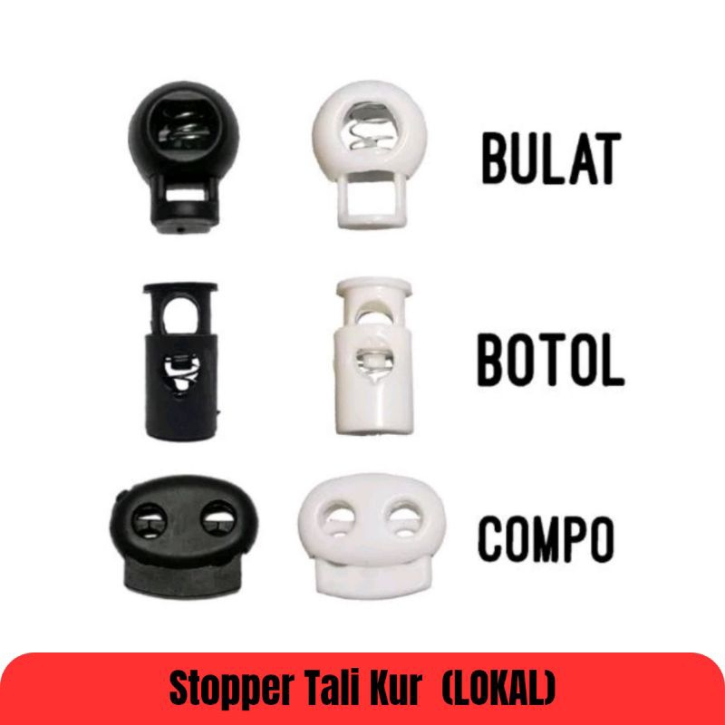 Stopper Tali Kur/Stopper Dustbag/Stopper Tali(Lokal)