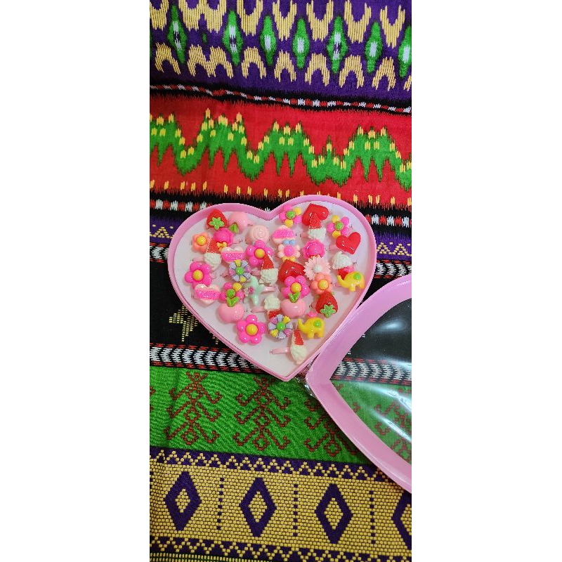 cincin love/cincin anak/cincin lucu/cincin motif anak