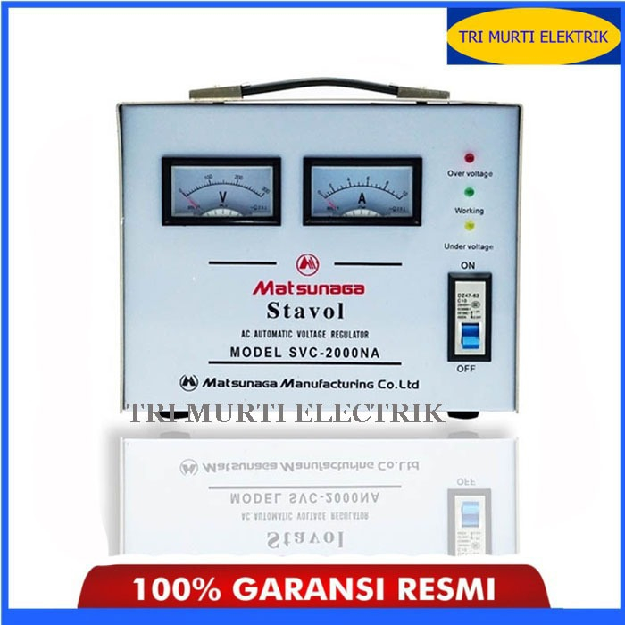 Stabilizer Matsunaga Stavolt SVC 2000W SVC 2000VA MTS / 2000 Watt