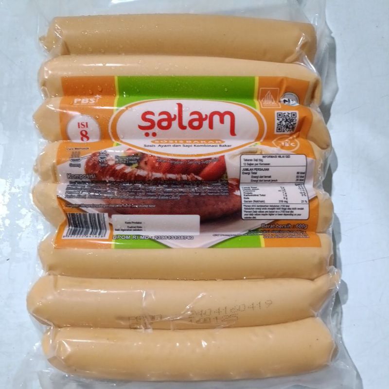 

Sosis bakar salam isi 8 600gr