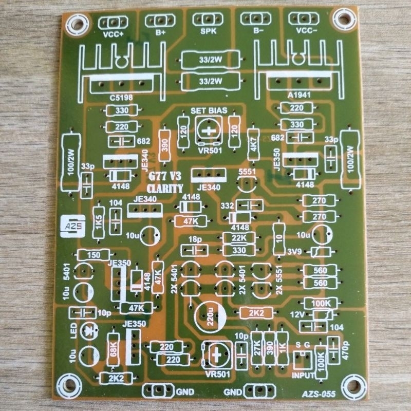PCB Power mcrd v3 G77 builtup