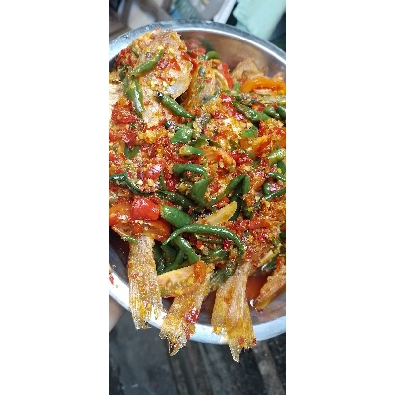 

Tumis ikan merah