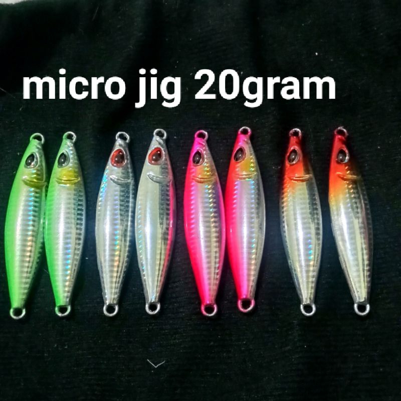 METAL JIG 20GRAM KOIKA MICRO JIG GID ZEBRA