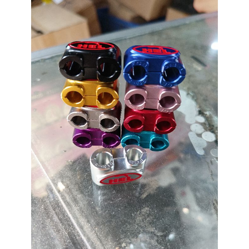 Jepitan Perapi Kabel Gas CNC HEL Vespa Fazzio XSR Filano Universal motor