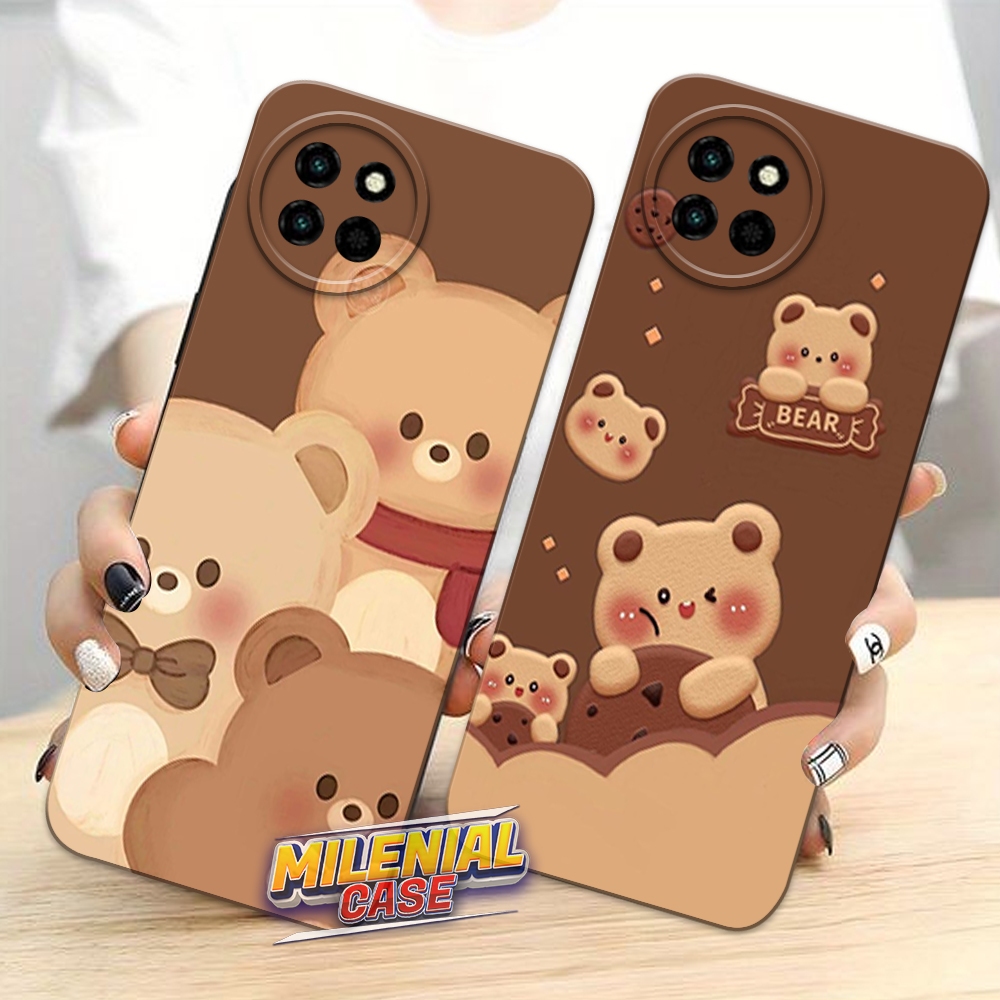 Case Procamera  ITEL S23 4G BEAR (MJA01) Silicone TPU Case Kesing Casing Sofcase Fashion  case itel 