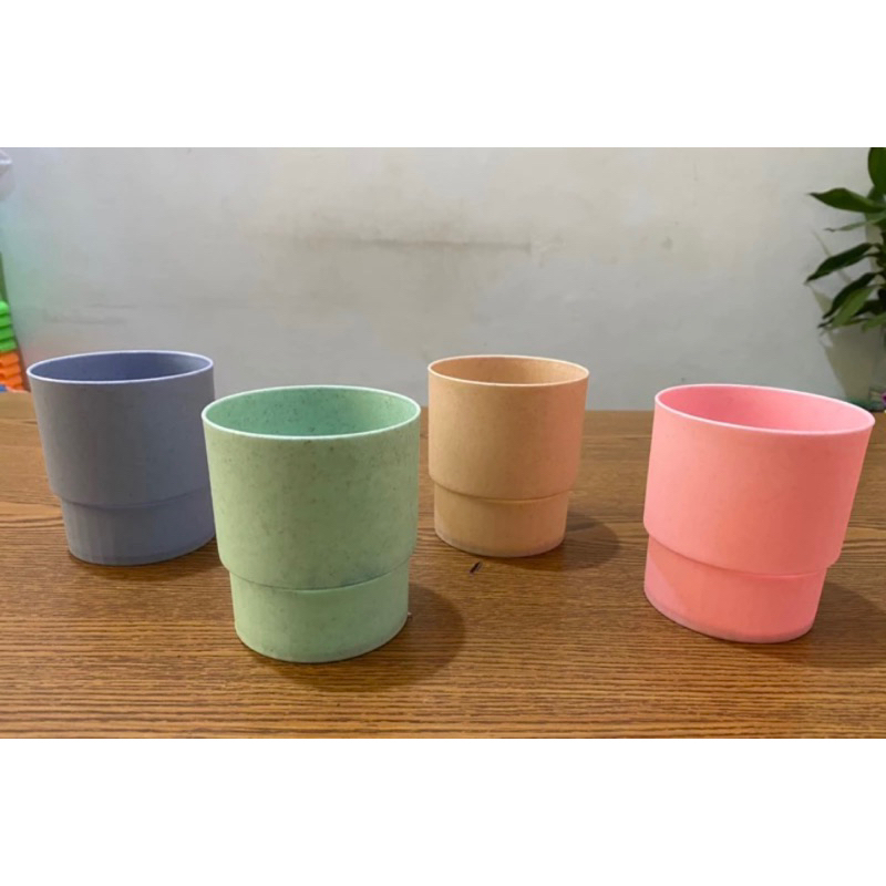 gelas edelwiess warna pastel doff