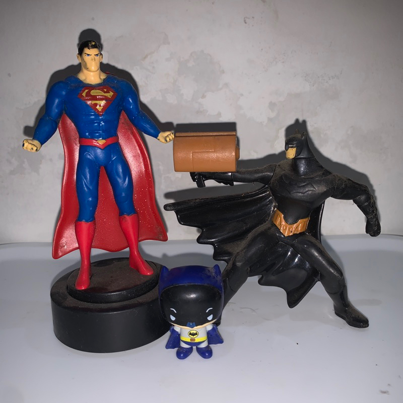 FIGURE DC SUPERMAN+BATMAN DOR DOR+BATMAN INDOMARET