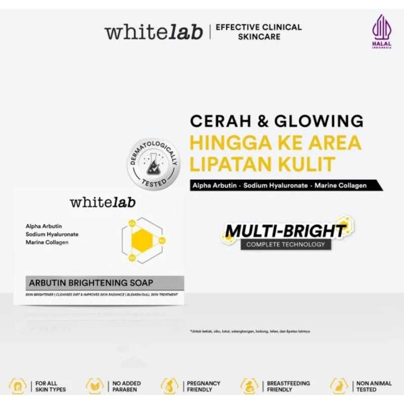 Whitelab Arbutin Brightening Soap