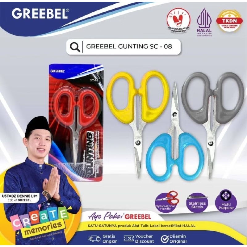 

Gunting Greebel Tajam Anti Karat / Gunting Serba Guna