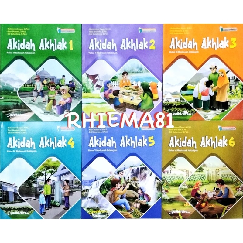 Akidah Akhlak Kelas 1 2 3 4 5 6 SD/MI Kurikulum Merdeka - Yudhistira
