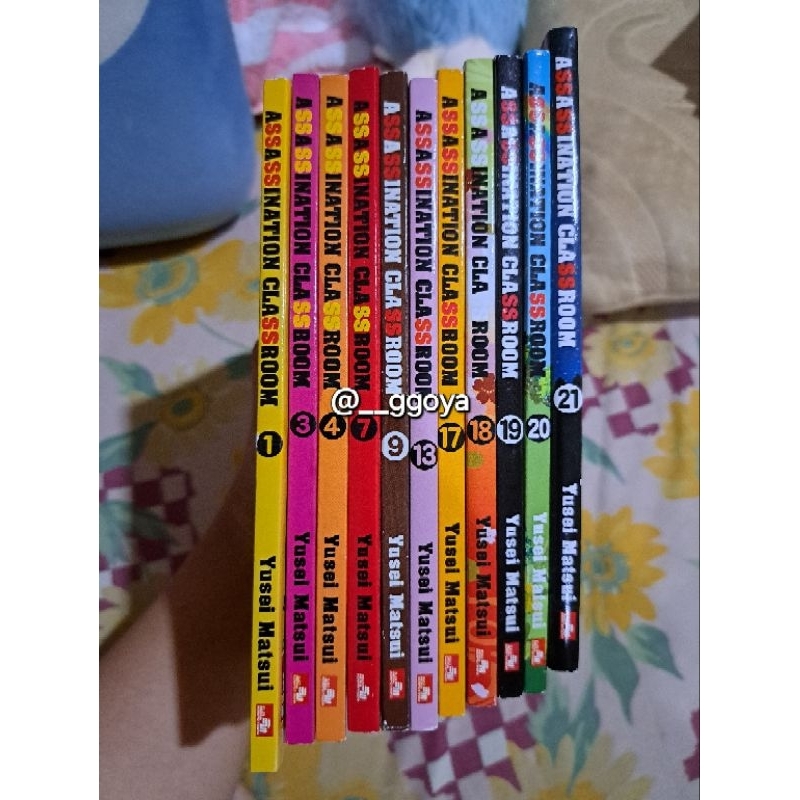 komik assassination classroom & psychic detective yakumo