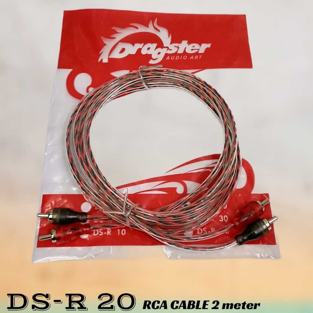 KABEL RCA MERK DSR 20 PANJANG 2METER