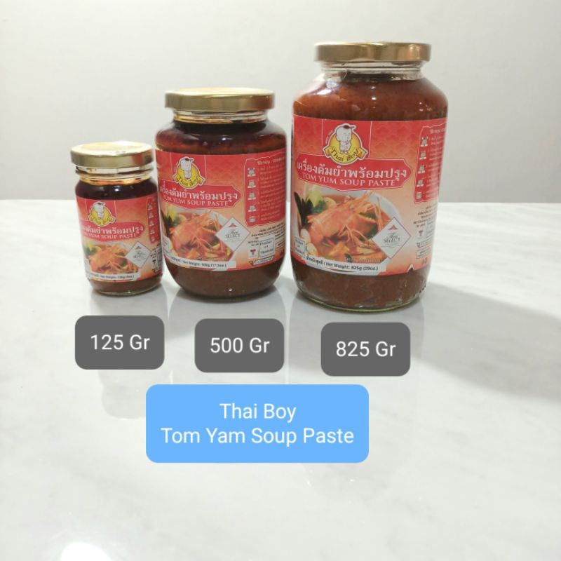 

Thai Boy Tom Yum Soup Paste / Bumbu Tom Yam 500 Gr
