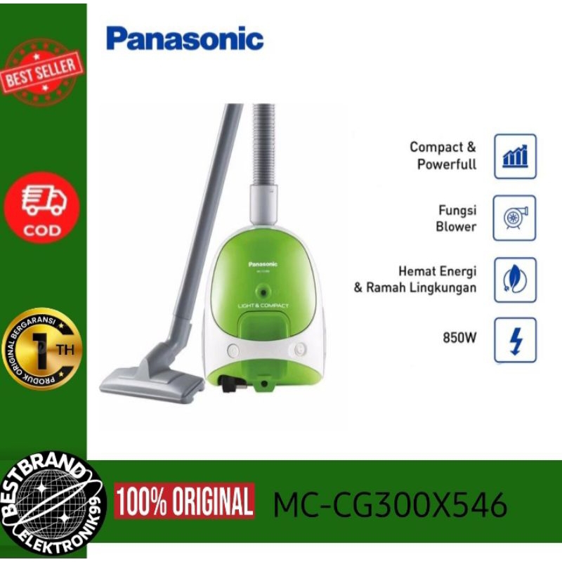 PANASONIC VACUUM CLEANER COCOLO MC CG300/ MC-CG300/ MCCG300