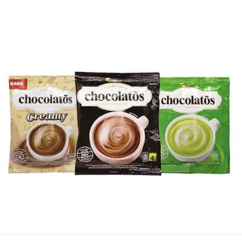 

CHOCOLATOS DRINK 28 GRAM MINUMAN BUBUK RENCENG SACHET