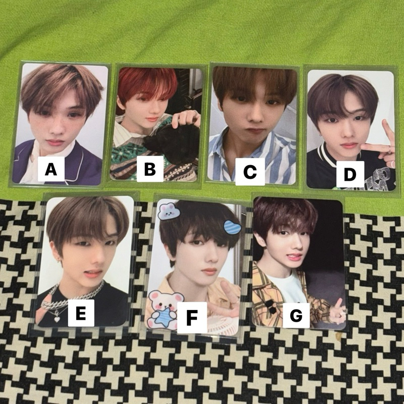 

[READY STOCK] JISUNG PHOTOCARD