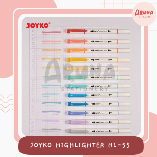 

Joyko Highlighter Pastel Color HL-55