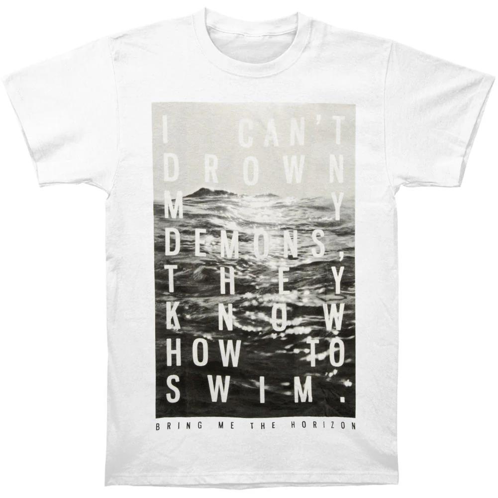 Baju Kaos Dewasa BRING ME THE HORIZON Can't Drown Tee Slim Fit T-shirt