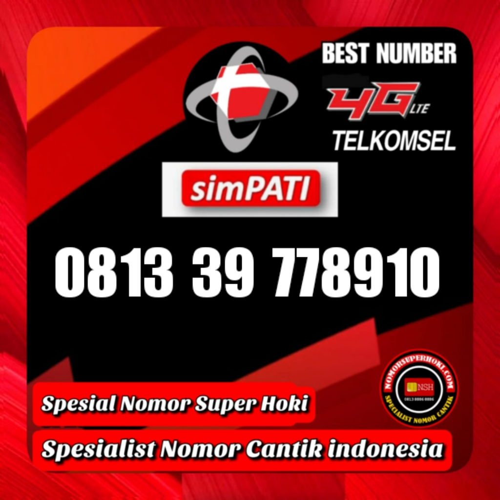 NOMOR CANTIK KARTU PERDANA SIMPATI TELKOMSEL_78910