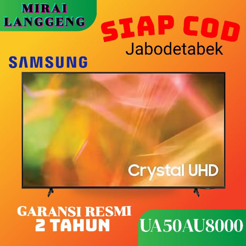 SAMSUNG LED 50AU8000/UA50AU8000 4K SMART
TV 50inch