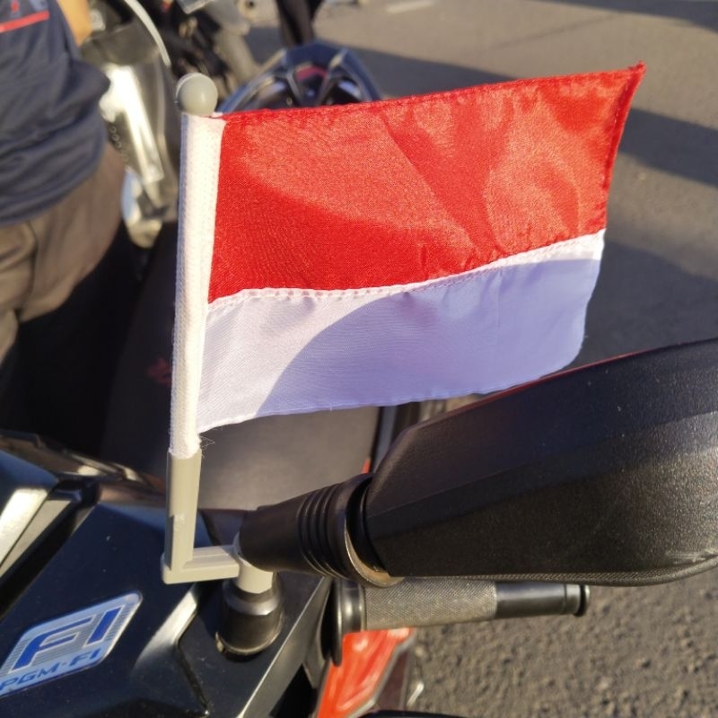 bendera spion motor bendera indonesia bendera kecil