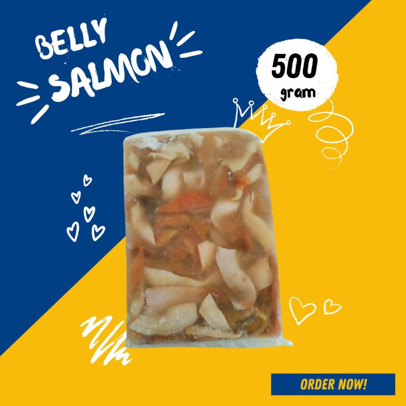 

Belly Salmon / Tetelan Belly salmon 500gr