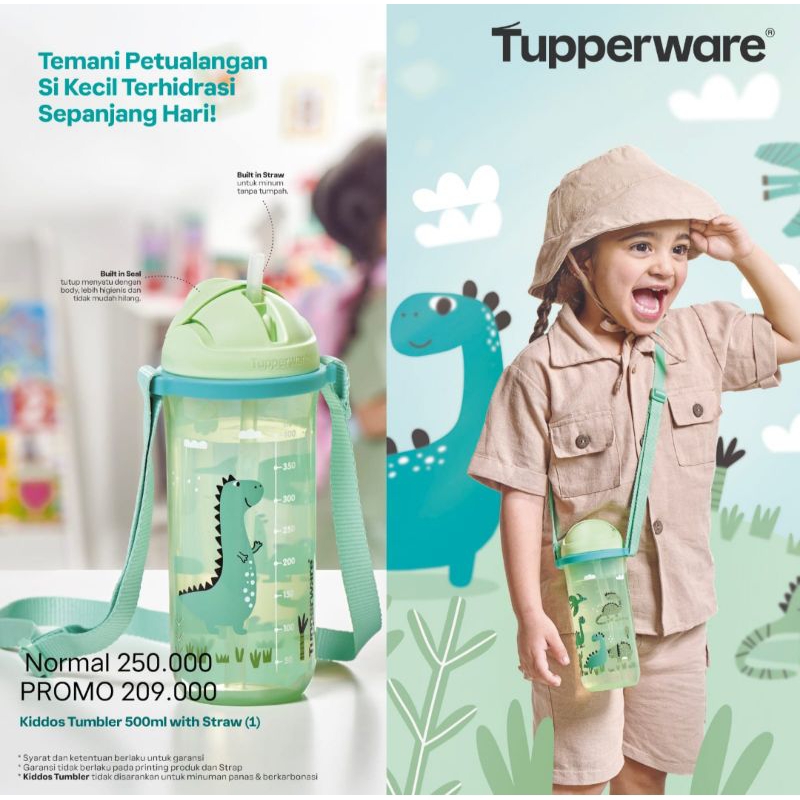 Kiddos Tumbler Tupperware