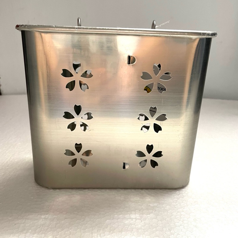 Tempat Sendok Rak Garpu Pisau Tempat Sendok Gantung Stainless Steel Cutlery Holder